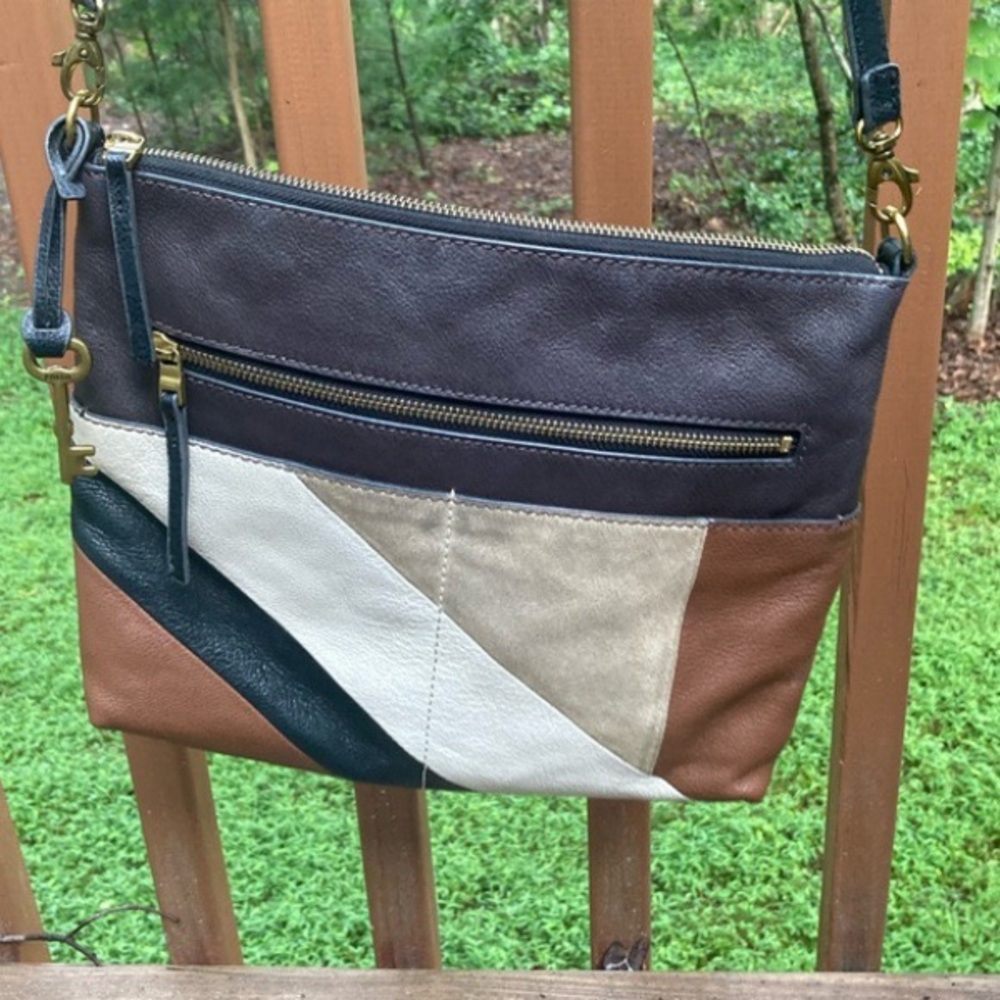 Colorblock Crossbody Bag
